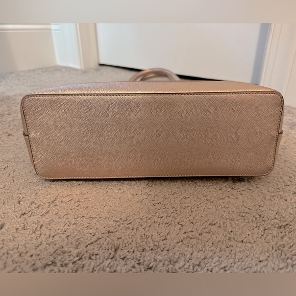 Stunning Kate Spade rose gold Tinsel Glitter Tote - Picture 5 of 9
